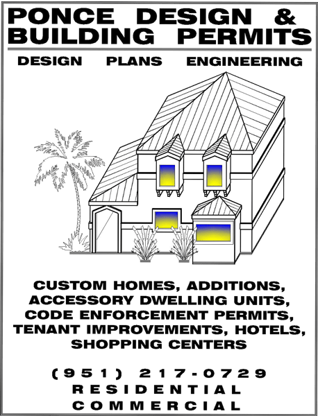 Ponce Design Building Permits Offers Residential Design in Highland, CA ...